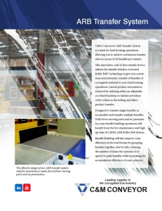 C & M  Conveyor - ARB Transfer System Brochure